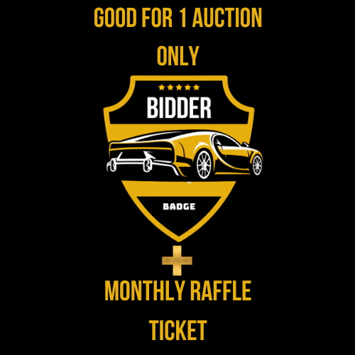 IN-PERSON BIDDER BADGE