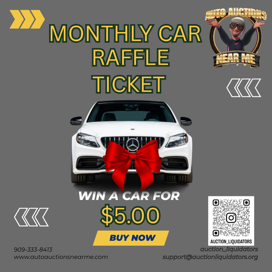 Monthly Giveaway Vehicle Entry