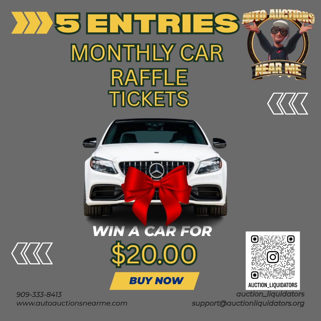 Monthly Giveaway Vehicle Entry